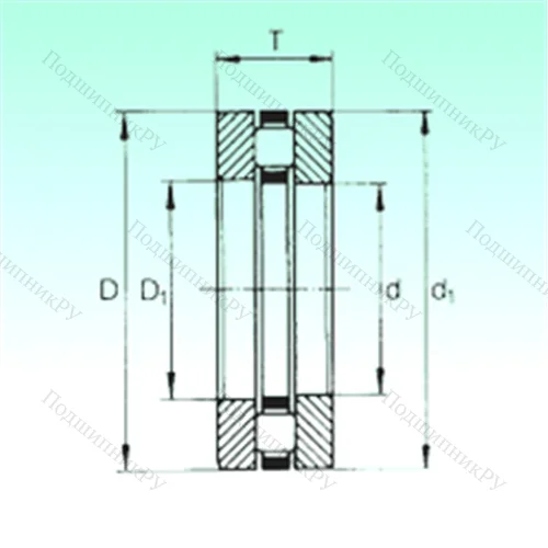 Подшипник роликовый упорный 81236-M