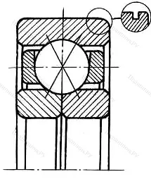 Модификация подшипника 5-1176226Р1 размер 130x230x46