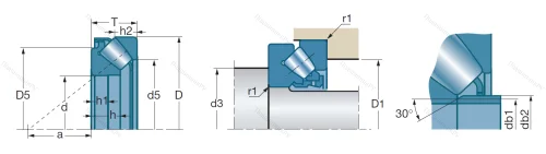 Упорный роликовый подшипник 29420 E от производителя  SNR
