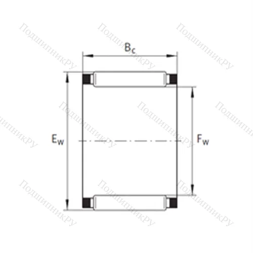 Подшипник игольчатый радиальный K 35X 40X 25