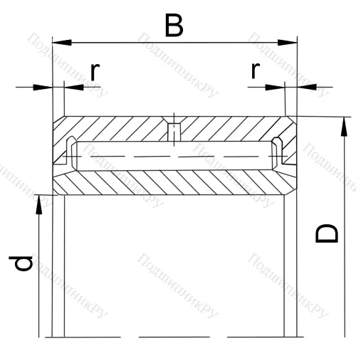 Подшипник 4074904 (NAV 4904) в Кемерове