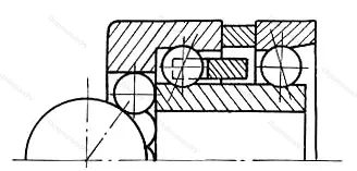 Подшипник  45606/2,5 размер 2,5x6,5x5,45/7,2 от производителя  ГПЗ-200 Подшипник  45606/2,5 размер 2,5x6,5x5,45/7,2 от производителя  ГПЗ-200