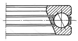 Модификация подшипника 9218406Е размер 30x70x24
