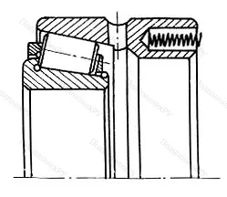 Подшипник  17810 размер 50x90x57