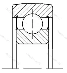 Модификация подшипника 180706КЕ размер 30x78x28 от производителя  МПЗ Модификация подшипника 180706КЕ размер 30x78x28 от производителя  МПЗ