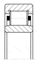 Подшипник  32226 (NU 226) размер 130x230x40 от производителя  ГПЗ-1