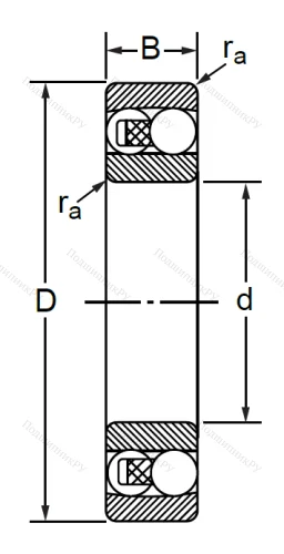 Двухрядный шариковый подшипник 1219 в Кемерове