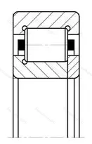 Подшипник  92517 (NUP 2217) размер 85x150x36 от производителя  CRAFT