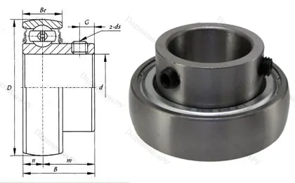 Корпусный подшипник SB 205 в Кемерове