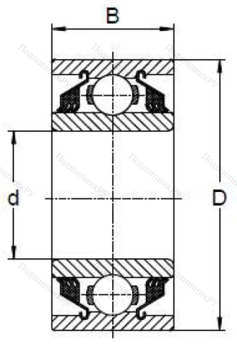 Радиальный шариковый подшипник W 211 PP 3 в Кемерове