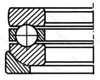 Модификация подшипника 18204К размер 20x40/42x17