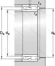 Подшипник NNU 49/670 B/SPW 33X