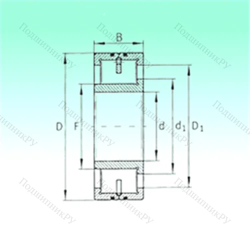 Подшипник роликовый радиальный LSL 192332