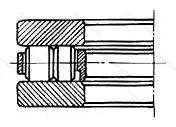 Подшипник  89314 (9889314) размер 70x125x34 от производителя  SKF