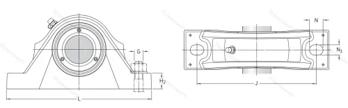Подшипниковый узел SYNT 60 FTS в Кемерове