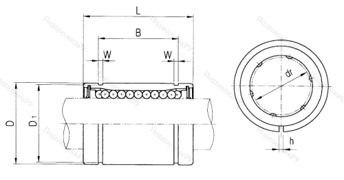 Подшипник LM 6 UU AJ в Кемерове