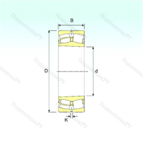 Подшипник роликовый радиальный самоцентрирующийся 240/630 K 30 от производителя  ISB Подшипник роликовый радиальный самоцентрирующийся 240/630 K 30 от производителя  ISB