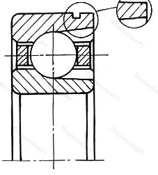 Подшипник 6313N/P 53Q 6 размер 65x140x33 от производителя  SKF