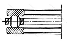 Подшипник  9206 (81206) размер 30x52x16