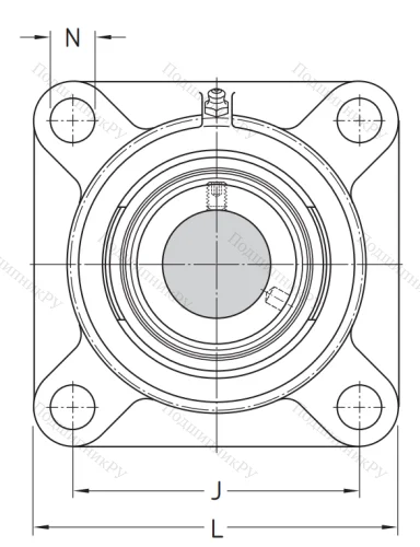 Подшипниковый корпус FY 511 M в Кемерове