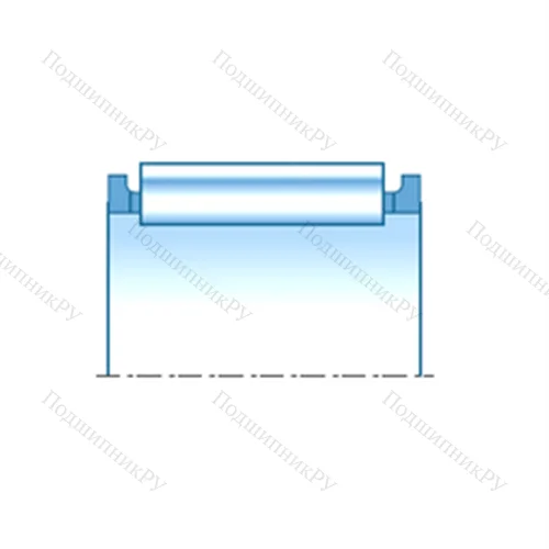 Подшипник игольчатый радиальный K 48X 60X 62.8ZW