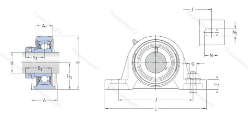 Подшипниковый узел SY 30 FM в Кемерове