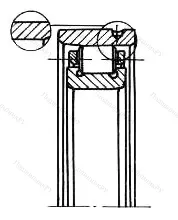 Подшипник  1272924 размер 120x165x27