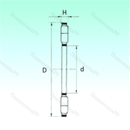 Подшипник роликовый упорный K 89418-M от производителя  NBS Подшипник роликовый упорный K 89418-M от производителя  NBS