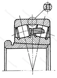 Модификация подшипника 73638АМНК размер 190x420x138 от производителя  МПЗ