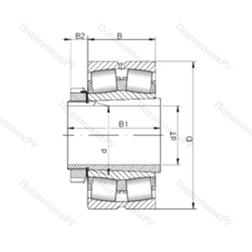 Подшипник роликовый радиальный самоцентрирующийся 23240 KCW 33+H 2340 от производителя  CX