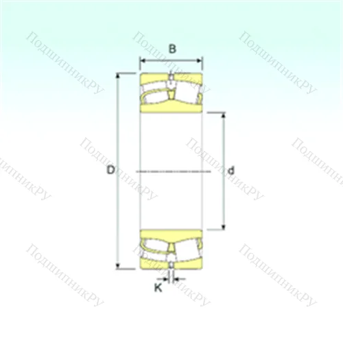 Подшипник роликовый радиальный самоцентрирующийся 240/560 от производителя  ISB Подшипник роликовый радиальный самоцентрирующийся 240/560 от производителя  ISB