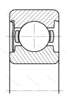Подшипник  6217-Z (60217) размер 85x150x28 от производителя  SKF