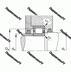 Подшипник NJ 203-E-TVP 2 в Кемерове Подшипник NJ 203-E-TVP 2 в Кемерове