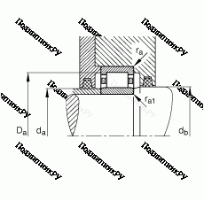 Подшипник NU 240-E-M 1