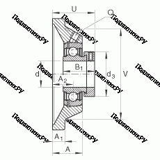 Подшипник PCJ 45 в Кемерове