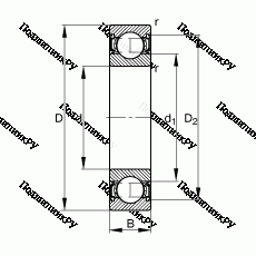 Подшипник S 6206-2RSR в Кемерове Подшипник S 6206-2RSR в Кемерове