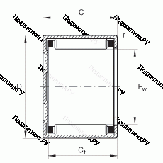 Подшипник BK 2520 в Кемерове Подшипник BK 2520 в Кемерове