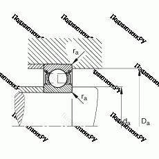Подшипник 6306-2Z в Кемерове Подшипник 6306-2Z в Кемерове